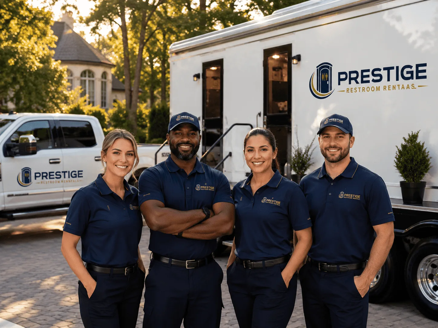 Trusted Luxury Portable Restrooms company in Old Glory, TX